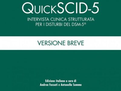 Quick SCID-5. Intervista clinica strutturata per i disturbi del DSM-5. Versione breve (9 INTERVISTE)