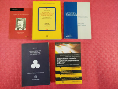 Lotto libri di Psicologia Test di Rorschach