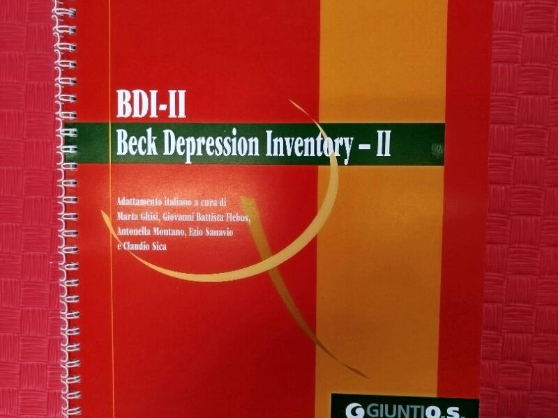 BDI-II Beck depression inventory II Giunti O.S.